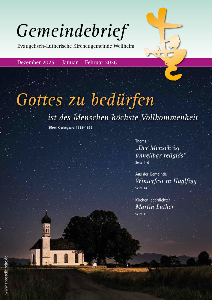 Gemeindebrief 2025_4 Cover