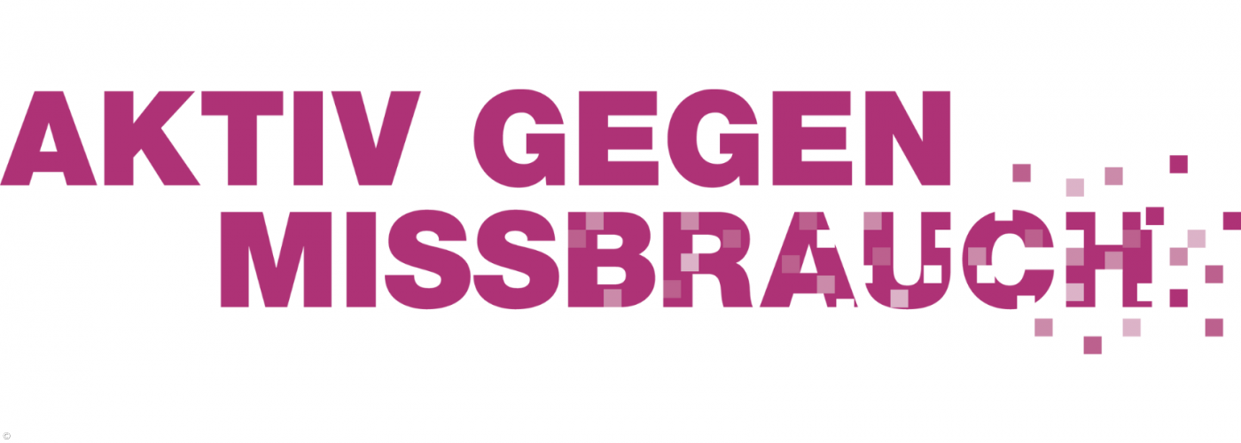 Banner: Aktiv gegen Missbrauch