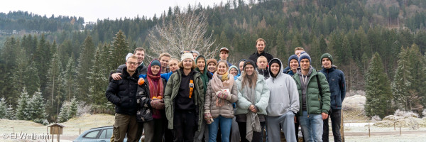Gruppenbild der MAK-Freizeit in Gunzesried