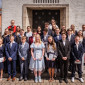 Gruppenbilder der Kornfirmationen und Teamfoto