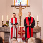 Diakon Alexander Irmer-von Hayek (li) & Pfarrer Michael Hinderer (re)