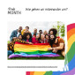 Infos zur Progress-Flagge und Pride Month