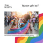 Infos zur Progress-Flagge und Pride Month