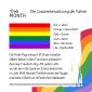 Infos zur Progress-Flagge und Pride Month
