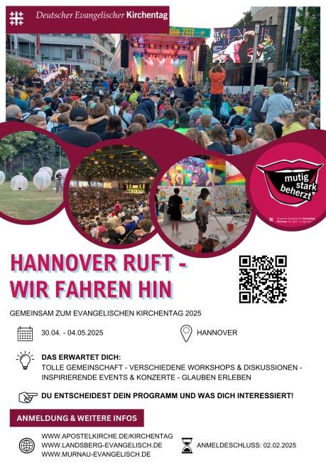 Flyer Kirchentag 2025