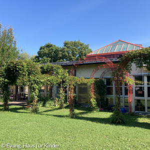 Garten zum Wohlfühlen Haus für Kinder